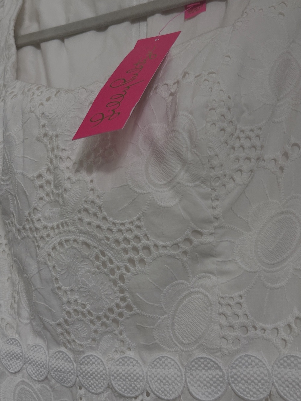 NWT Lilly Pulitzer bonni dress in resort white sz 2 - Picture 7 of 11